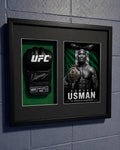 Kamaru Usman shadow box