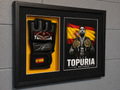 Ilia Topuria Signed UFC Glove Shadow Box Gallery Edition 18x14 Custom Art  professionally authenticated