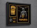 Ilia Topuria Signed Gold UFC Glove JSA Authenticated – Champion Gold Series Limited Edition 1 of 10