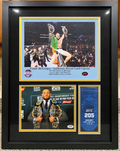 Conor McGregor UFC 205 Signed Photo & Event-Used Canvas One-of-One Custom Display – PSA