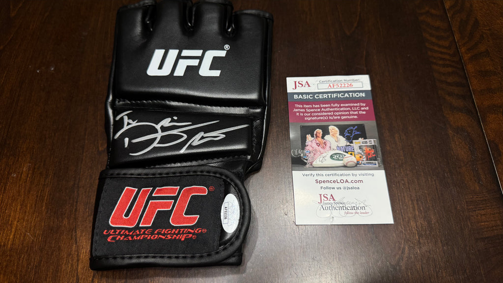 Dustin Poirier Signed UFC MMA Glove — JSA Authenticated