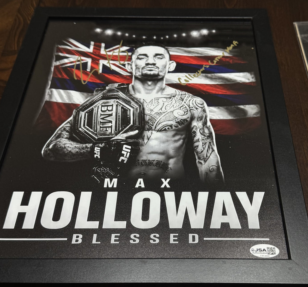 Max Holloway — CCV Exclusive Signed Artwork | Coming Soon