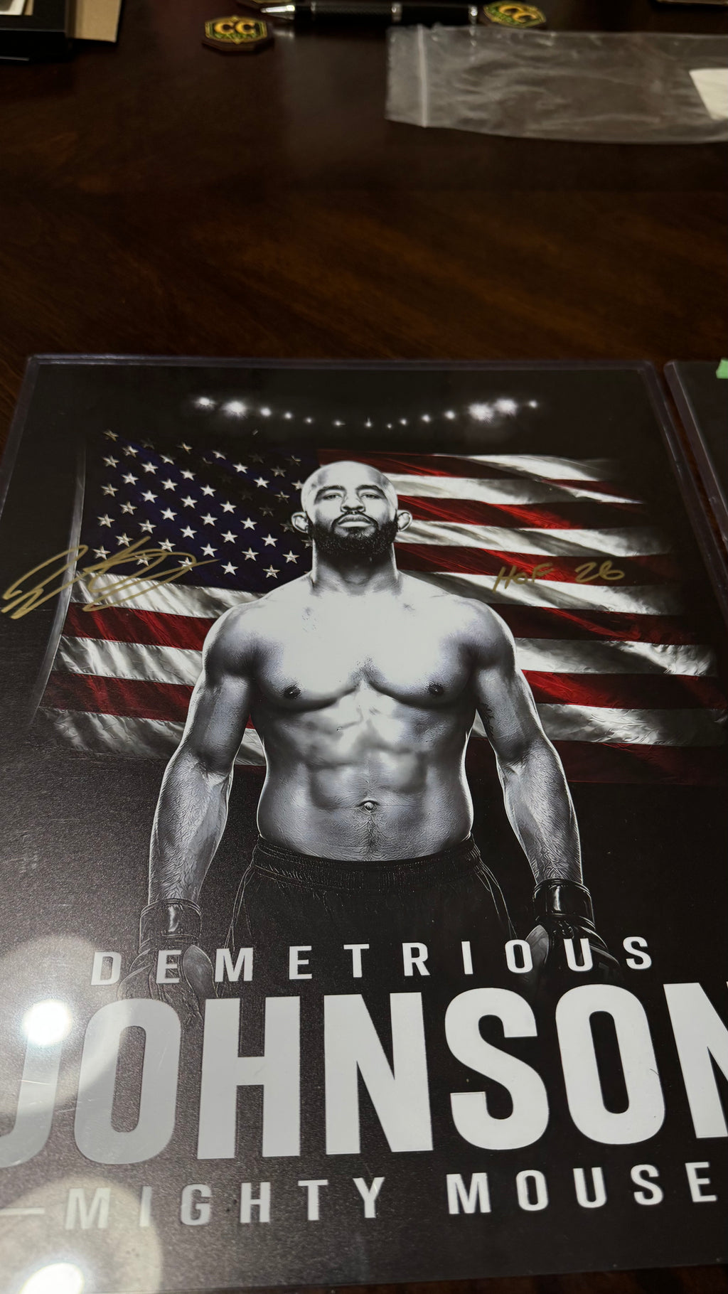 Demetrious Johnson — CCV Exclusive Signed Artwork | Coming Soon