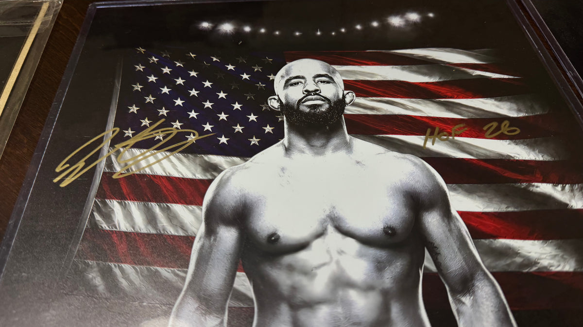 Demetrious Johnson — CCV Exclusive Signed Artwork | Coming Soon