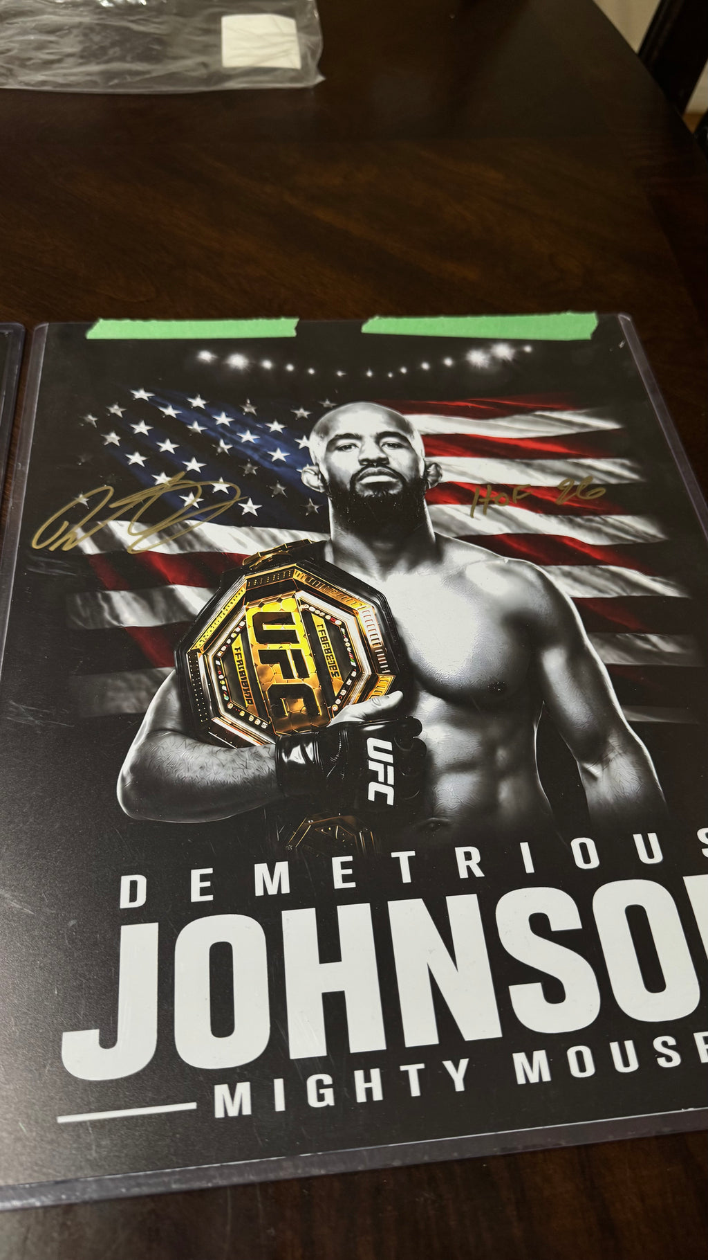 Demetrious Johnson — CCV Exclusive Signed Artwork | Coming Soon