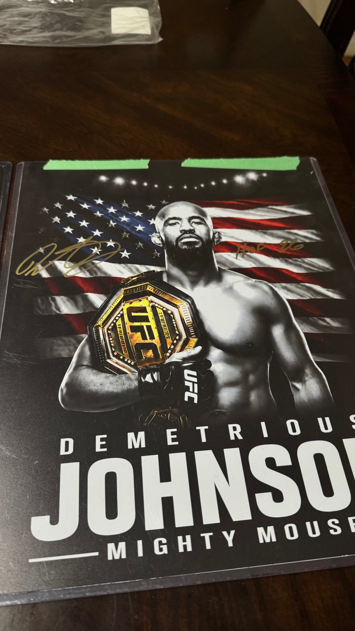 Demetrious Johnson — CCV Exclusive Signed Artwork | Coming Soon