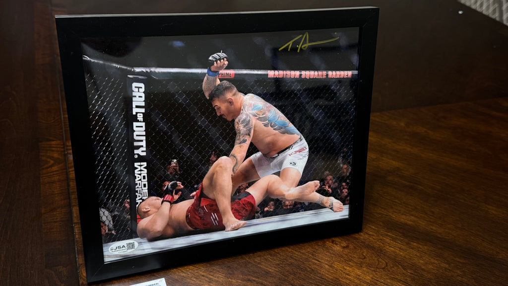 Tom Aspinall Signed UFC 295 Photo – JSA Authenticated 8x10