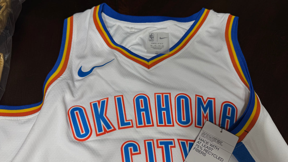 SHAI GILGEOUS-ALEXANDER SIGNED NIKE SWINGMAN JERSEY FRAMED DISPLAY PSA COA