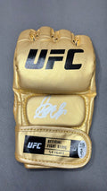 Islam Makhachev Signed Gold UFC MMA Glove — JSA Authenticated