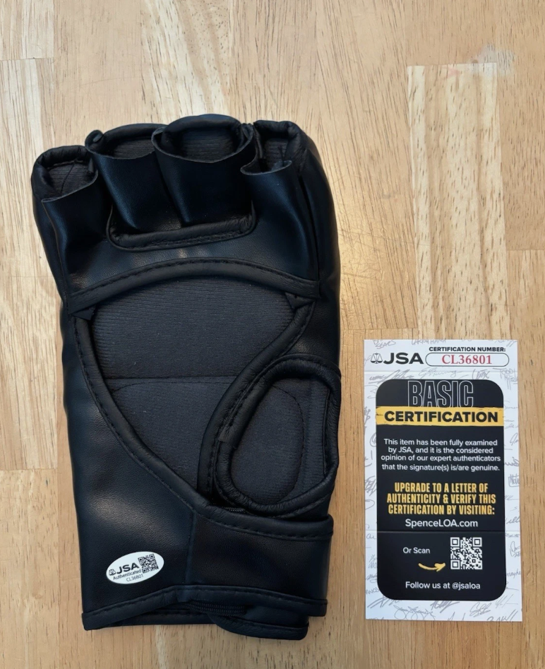 Josh Hokit Signed UFC Glove Shadow Box – Gallery Edition | JSA Authenticated