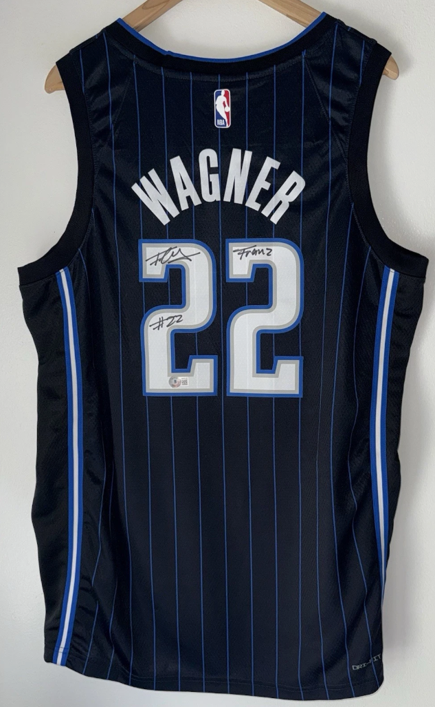 Franz Wagner Signed Nike Swingman Jersey Framed Display | Beckett Witnessed