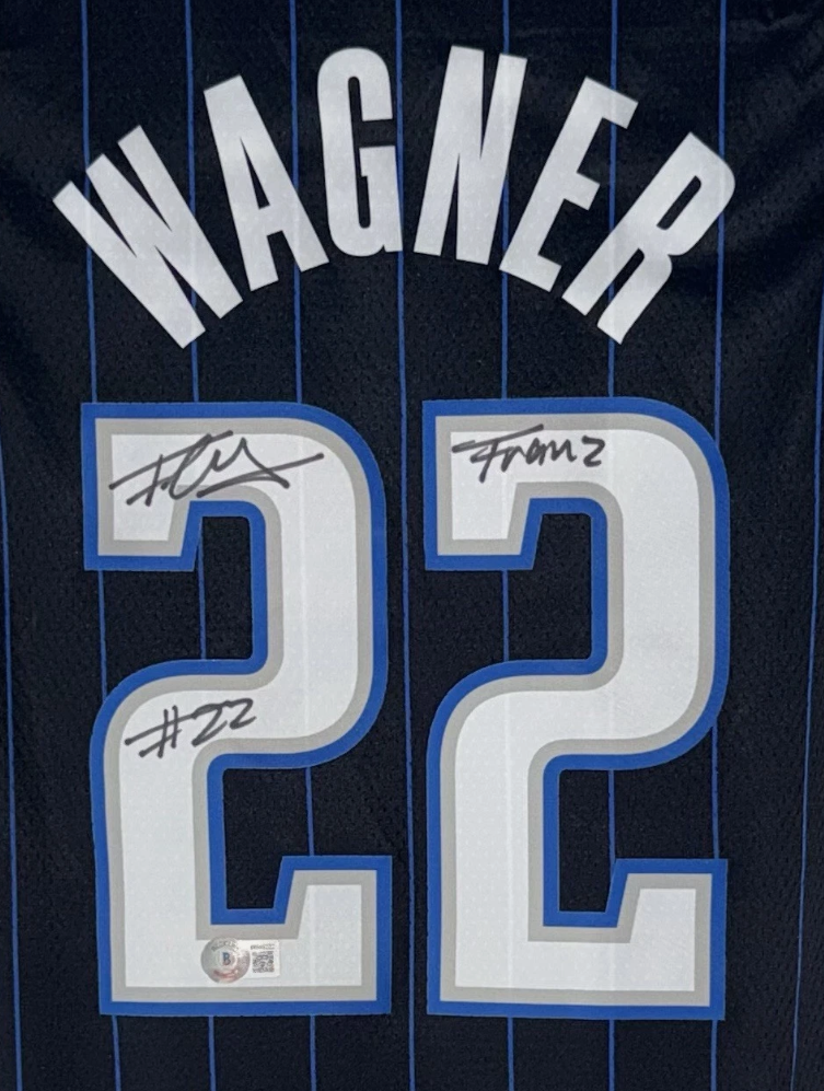 Franz Wagner Signed Nike Swingman Jersey Framed Display | Beckett Witnessed